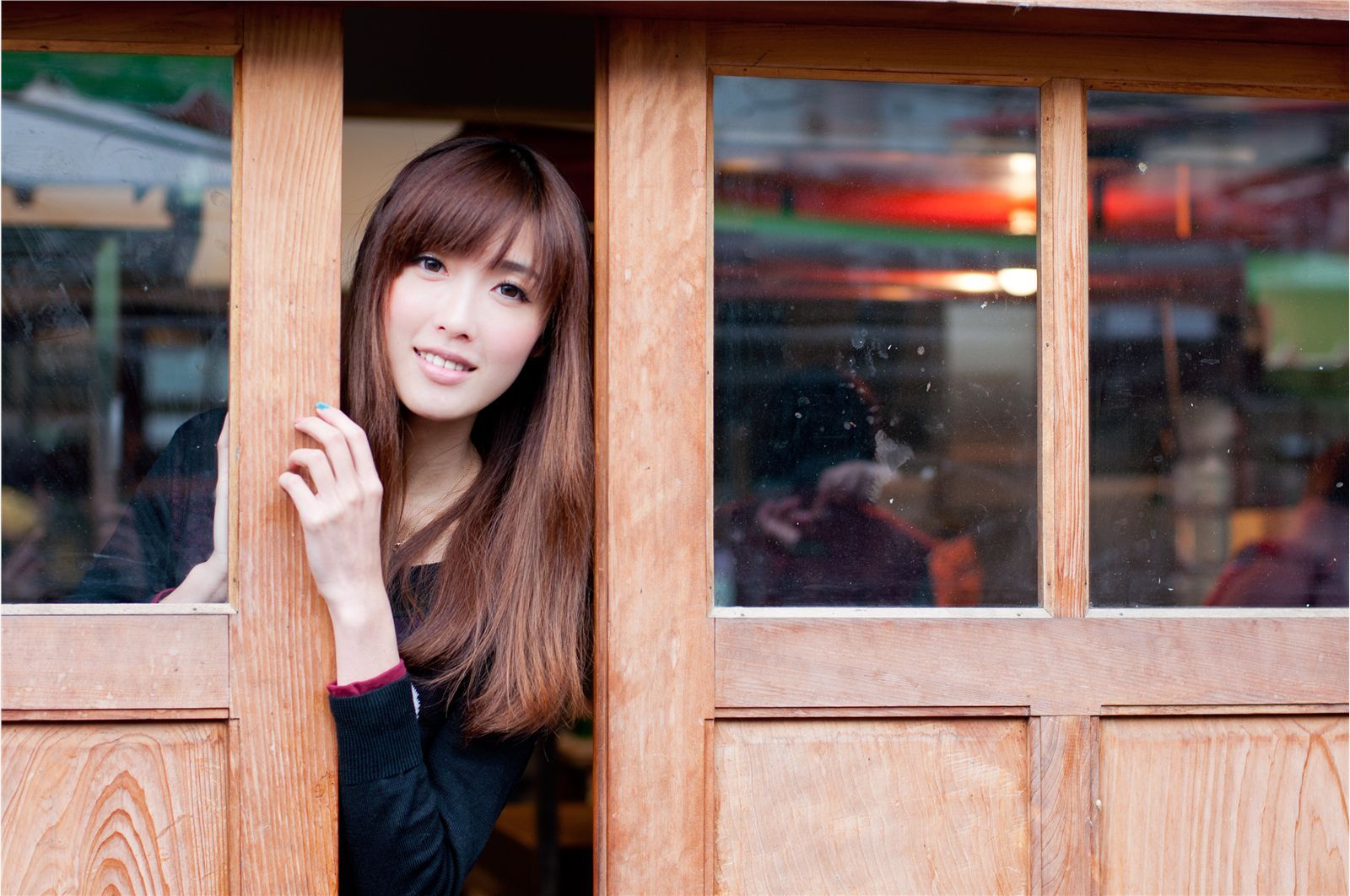 High definition Street photo of Taiwan's pure beauty kila Jingjing